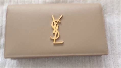 ysl saint laurent monogramme nude clutch|saint laurent clutch.